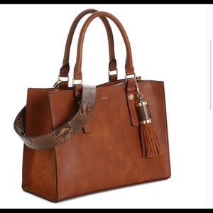 ALDO Women's Brown Zenawien Satchel